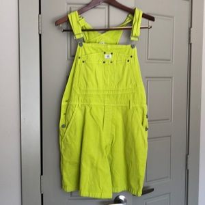 Bib overall shorts